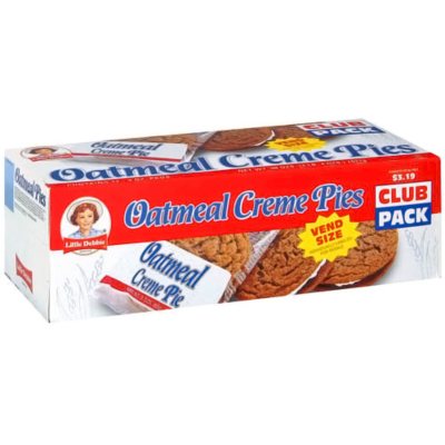 Little Debbie Oatmeal Creme Pie 12 Ct Sam S Club