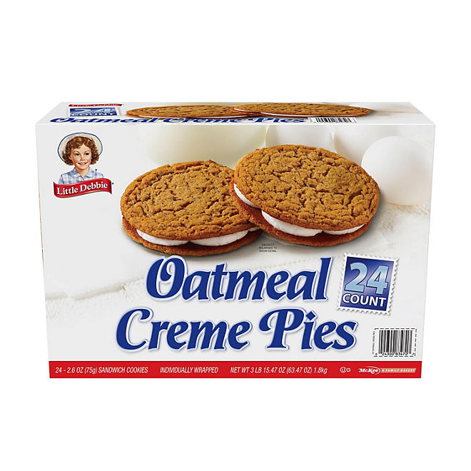 Little Debbie Oatmeal Cream Pies 2.6 oz., 24 pk.