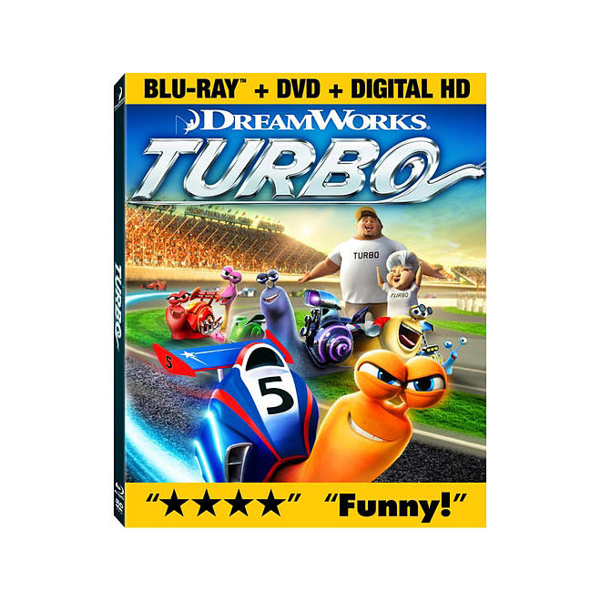 Turbo (Blu-ray + DVD + Digital Copy) (Widescreen)