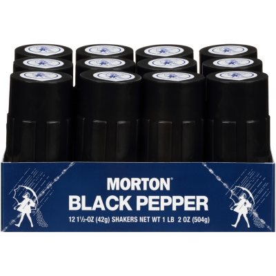 Morton® Black Peppercorn Refillable Grinder, 1.24 oz - Jay C Food Stores