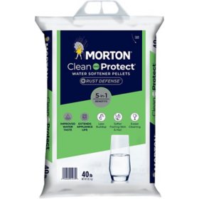 Morton Clean and Protect with Rust Defense Water Softener Pellets