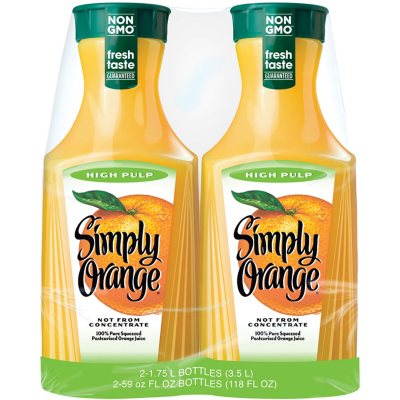 Simply orange outlet high pulp