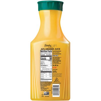 Light orange juice best sale