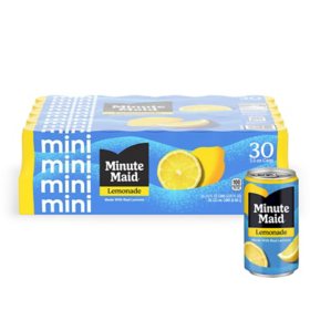 Minute Maid Lemonade Mini Cans (7.5 fl. oz., 30 pk.)