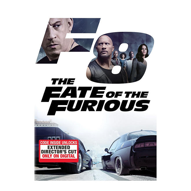 Fate of the Furious DVD + Digitial HD