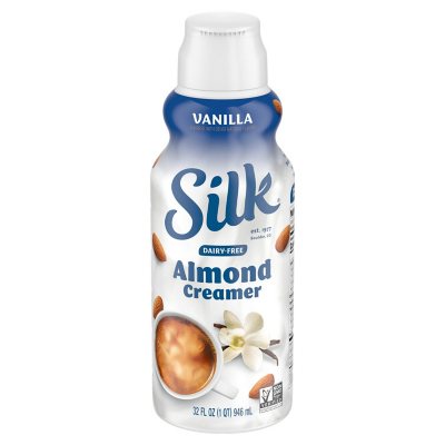 Silk Vanilla Almond Creamer - 32 fl oz (1qt) Bottle