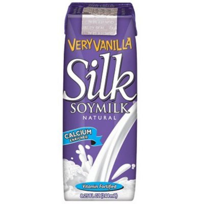 Silk Soymilk Natural Very Vanilla 18/8.25 oz. Sam's Club