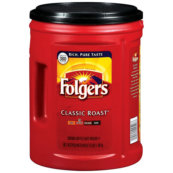 Folgers Classic Roast Ground Coffee 