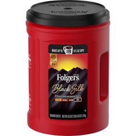 Folgers Black Silk Ground Coffee (43.8 oz.)