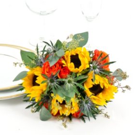 Wedding Collection Fall Sunflower Bridesmaid Bouquets Choose 2
