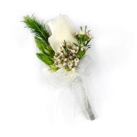Wedding Collection Rustic Chic, Corsage and Boutonniere (Choose 12 or 24 pieces)