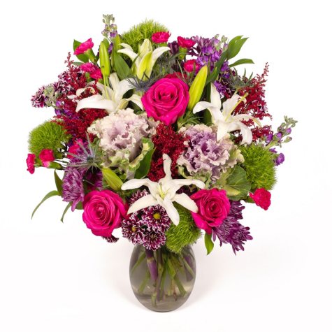 Wildly in Love Valentines Day Bouquet