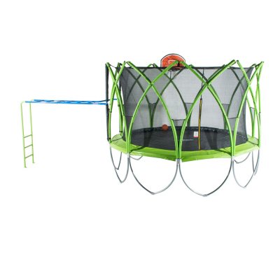 sam's club trampoline with basketball hoop