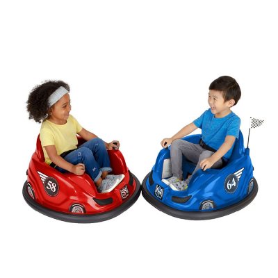 Battery operated bumper store cars