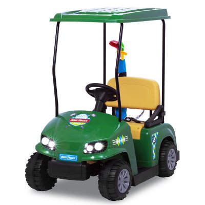 Flybar Kid Trax 12V Golf Cart Battery Powered Electric Ride-On