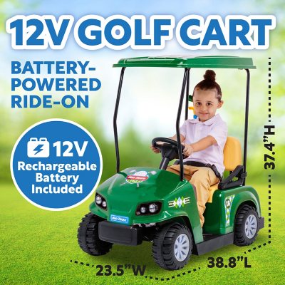 Kids battery powered golf cart on sale