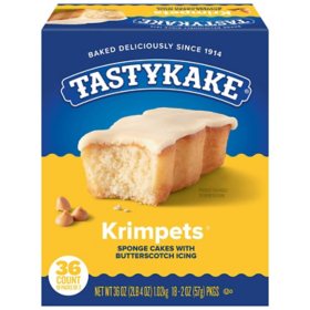 Tastykake Butterscotch Krimpets, 2 oz., 36 pk.