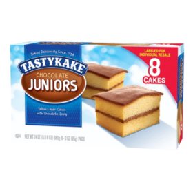 Tastykake Chocolate Juniors (3 oz., 8 pk.)