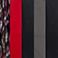 Black/Red, variant on Quiksilver Men's 5-Pack Mesh Boxer Brief