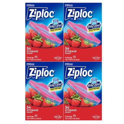 Ziploc Freezer Bags with New Grip 'n Seal Technology, Easy Open Tabs,  Gallon, 60 Count