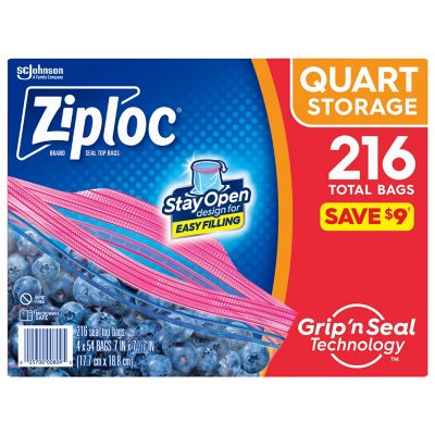 Ziploc Heavy Duty Freezer Bags - Quart (38-ct)