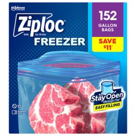 Ziploc Freezer Bags with New Grip 'n Seal Technology, Gallon, 28 Count,  Pack of 3 (84 Total Bags)