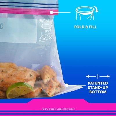 Ziploc Gallon Storage Bags with New Stay Open Design (208 ct.) - Sam's Club
