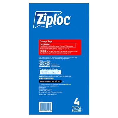 Ziploc Half Gallon Freezer Bags (160 ct.) - Sam's Club