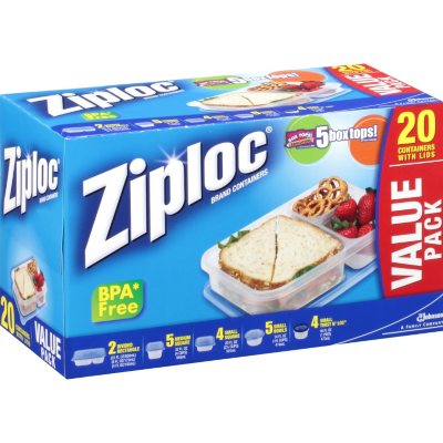 Ziploc Containers 20-Piece Variety Starter Pack Just $6 on Target.com (Reg.  $13)