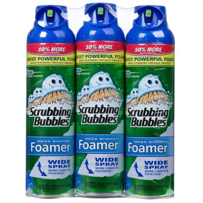 Scrubbing Bubbles Mega Shower Foamer 22 oz. 3 pk. Sam's Club