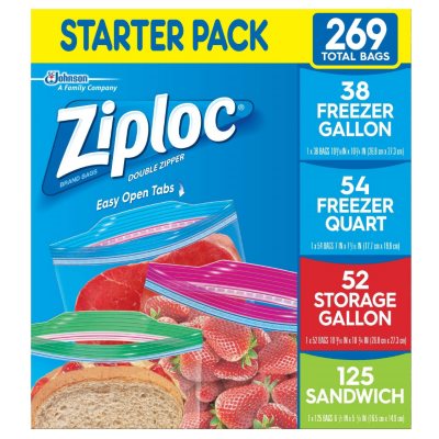 Ziploc Double Zipper Gallon Freezer Bags - 38 ct. - 4 pk. - Sam's Club