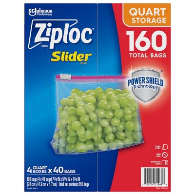 Ziploc Storage Bags Quart