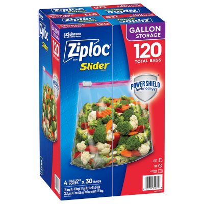 Ziploc Slider Gallon Freezer Storage Bags, 10 ct - Harris Teeter