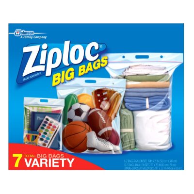 Ziploc Big Bags Combo Pack (7 pk.) - Sam's Club