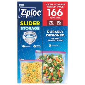 Hefty Slider Storage Bags, Quart Size, 20 Count (Pack of 9), 180 Total