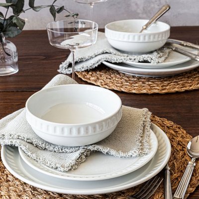 24 piece dinnerware set sale