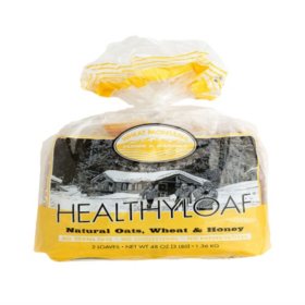 Wheat Montana Healthy Loaf Natural Oats and Honey 24 oz., 2 pk.
