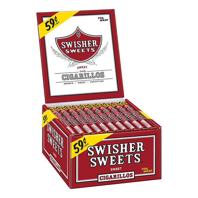 Swisher Sweets Cigars Box Pre-Priced $0.59 (60 ct.)