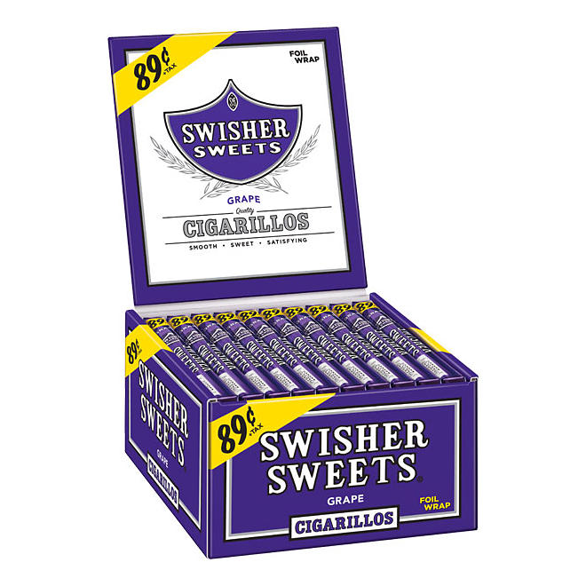 Swisher Sweets Grape Cigarillos Box (60 ct.)