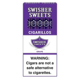 Swisher Sweets Grape Cigraillos, 5 pk., 50 ct.