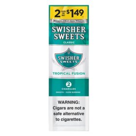 Swisher Sweets Cigarillos Tropical Fusion Pre-Priced (2 ct., 30 pk.)