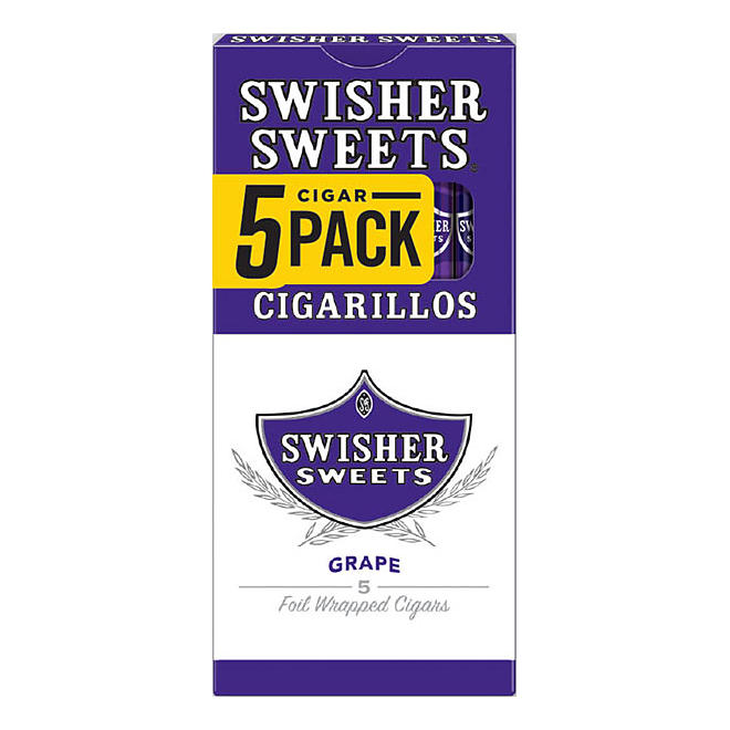 Swisher Sweets Grape Cigarillos (5 pk., 20 ct.)