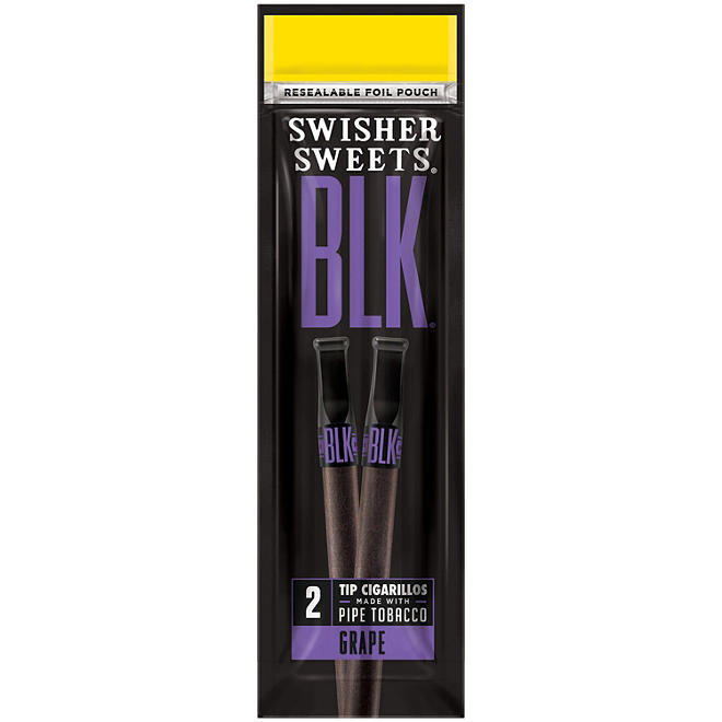 Swisher Sweets BLK Cigarillos Grape (2 pk., 15 count)