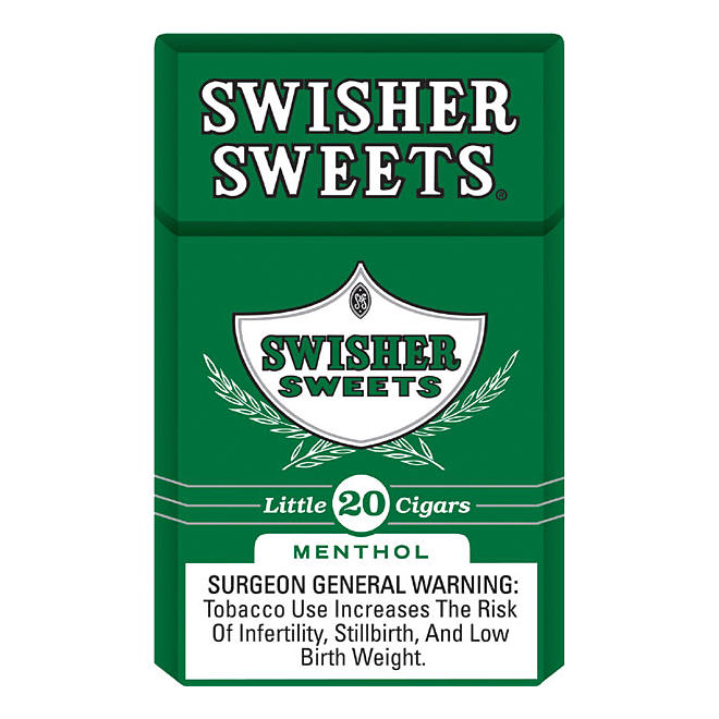 Swisher Sweets Lil Cigars Menthol Hard Pack (20 ct., 10 boxes)