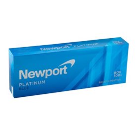 Newport Platinum Blue 100s Box (20 ct., 10 pk.)