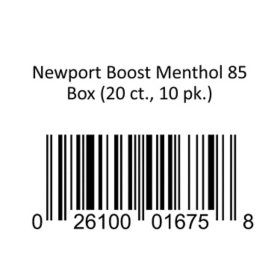 Newport Boost Menthol 85 Box 20 ct., 10 pk.