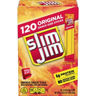 Slim Jim Original (120 ct.) - Sam's Club