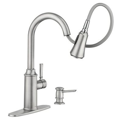 Moen Zabelle Pulldown Kitchen Faucet in Spot Resist Stainless Sam's Club