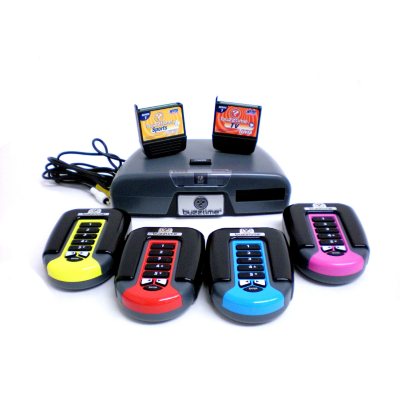 Cadaco Buzztime Home Trivia System TV 2 Games & 4 Wireless Controllers Bni5 for sale online 