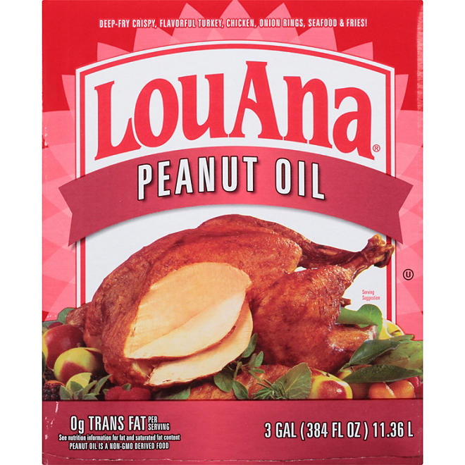 LouAna Peanut Oil, 3gal.